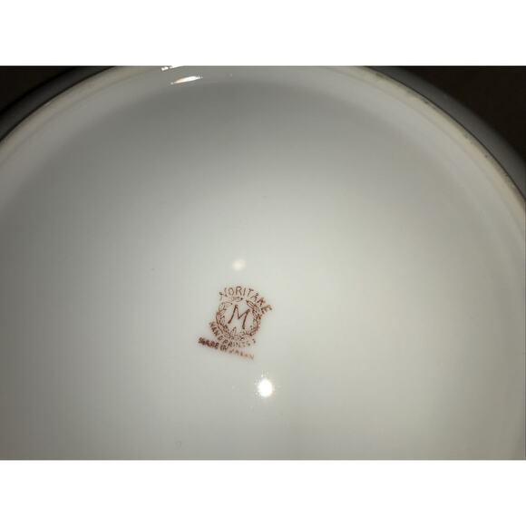 Beautiful Vintage Noritake Hand-Painted Japan Berry Bowl Set 6 Piece Set, EUC - Picture 8 of 10